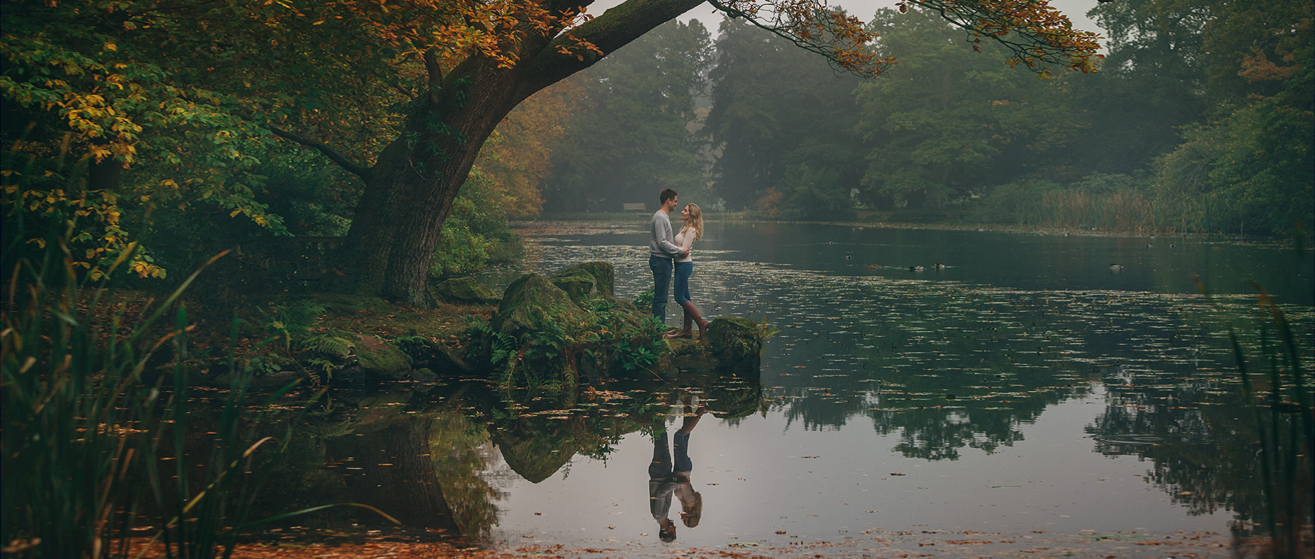 Louise and Mark Pre wedding Shoot at Swinton Park