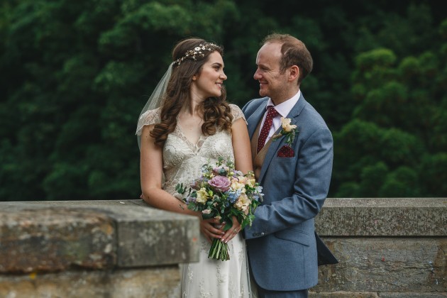 058 Durham-Castle-Wedding-Photographer-Stan-Seaton-bride-and-groom-on-Prebends-bridge.JPG