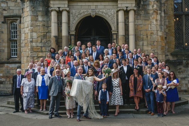 077 Durham-Castle-Wedding-Photographer-Stan-Seaton-group-shot.JPG